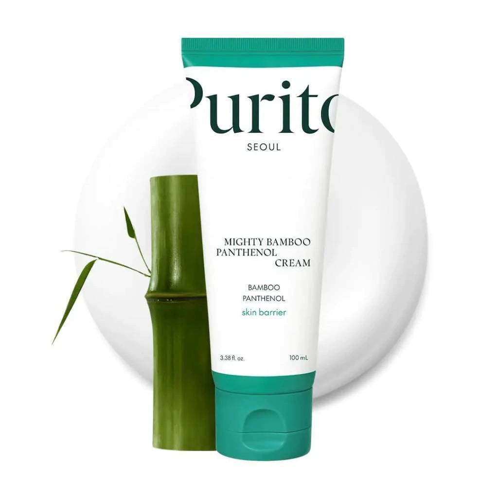 Creme Facial com Extrato de Bambu Purito Mighty Bamboo Panthenol Cream 100ml