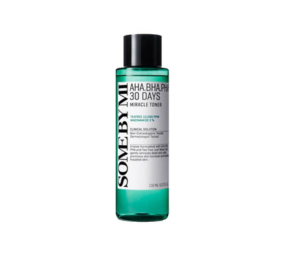 Tônico Facial Some By Mi AHA BHA PHA 30 Days Miracle Toner 150ml