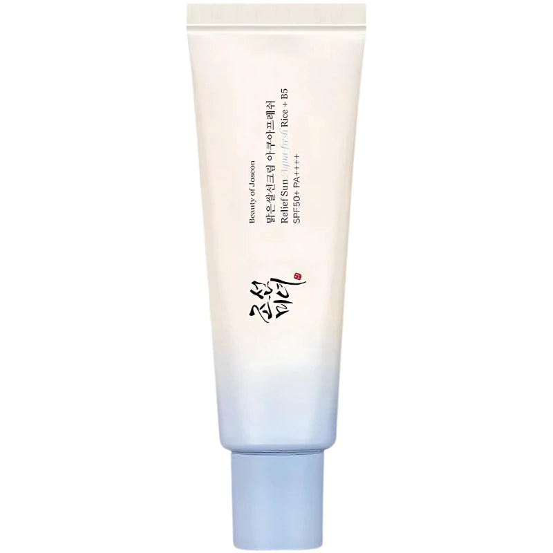 Protetor Solar Líquido Beauty of Joseon Relief Sun Aqua-fresh Rice+B5 (SPF50+ PA++++) 50ml