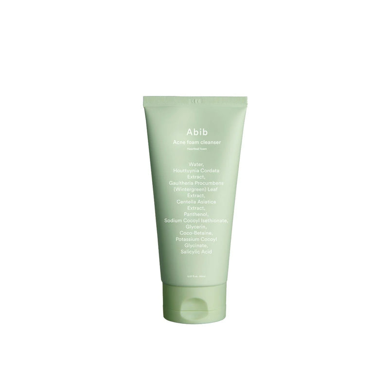 Espuma de Limpeza Abib Acne Foam Cleanser Heartleaf Foam 150ml