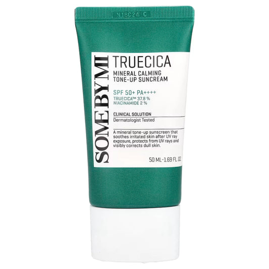 Protetor Solar Some By Mi Truecica Mineral Calming Tone-Up Suncream SPF50+ PA++++ 50ml