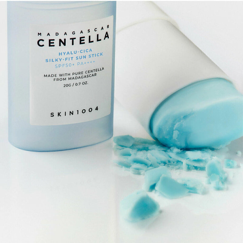 Protetor Solar em Bastão SKIN1004 Hyalu-Cica Silky Fit Sun Stick 20g